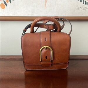 Brown Leather Men's Bag